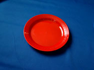 Plate Red